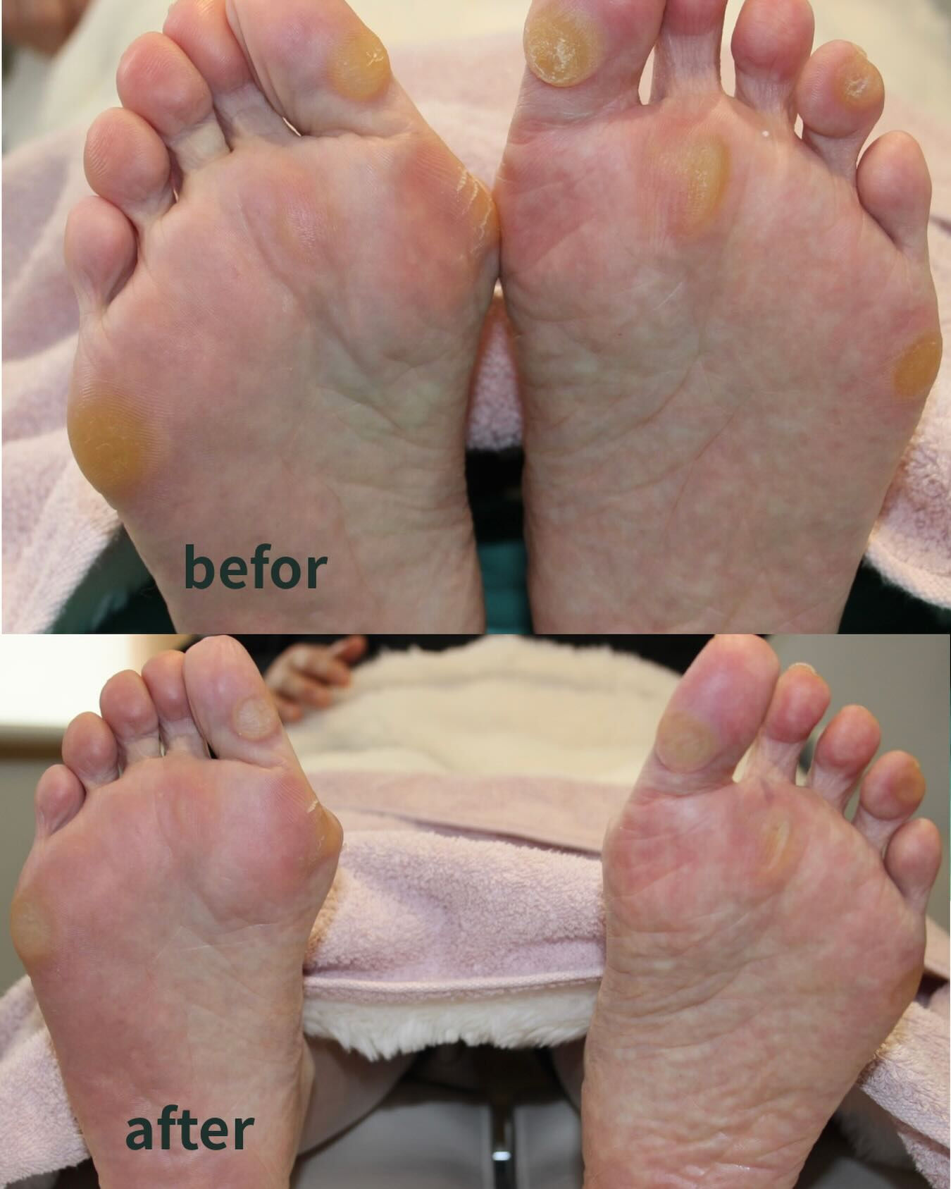 リピートしてくださっているお客さま👣